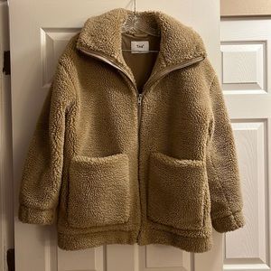 Aritzia TNA Sherpa Jacket S